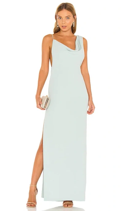 Amanda Uprichard X Revolve Arial Gown In Mint