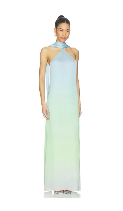 Amanda Uprichard X Revolve Ashton Maxi Dress In Blue