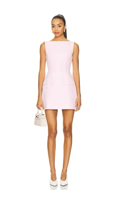 Amanda Uprichard X Revolve Banco Dress In Pink
