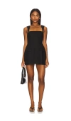 Amanda Uprichard X Revolve Bethany Linen Skort Romper