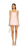 Amanda Uprichard X Revolve Bethany Romper In Pink