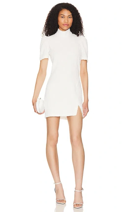 Amanda Uprichard X Revolve Butler Mini Dress In White