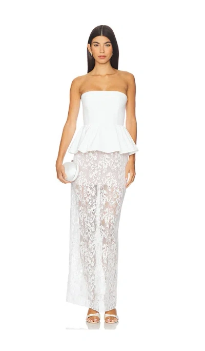 Amanda Uprichard X Revolve Cherise Dress In Black