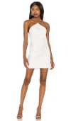 Amanda Uprichard X Revolve Claudia X Back Chain Dress In White