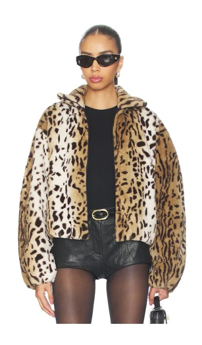 Amanda Uprichard X Revolve Como Bomber Jacket In Black