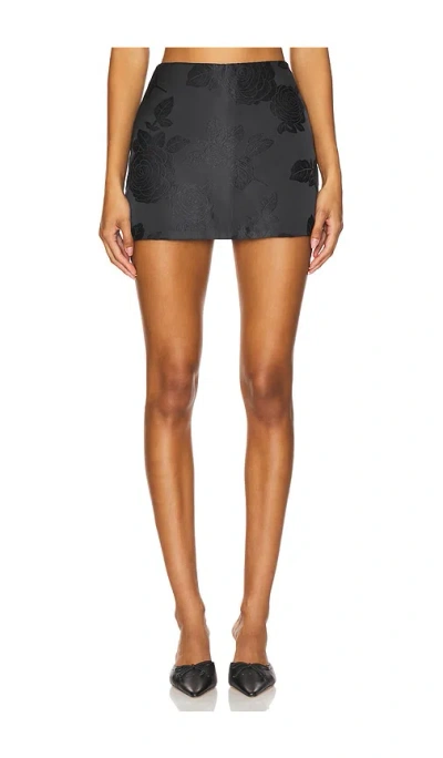 Amanda Uprichard X Revolve Cooper Skort In Black