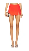 Amanda Uprichard X Revolve Dale Skort In Red,orange