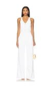 Amanda Uprichard X Revolve Ethan Jumpsuit In 白色