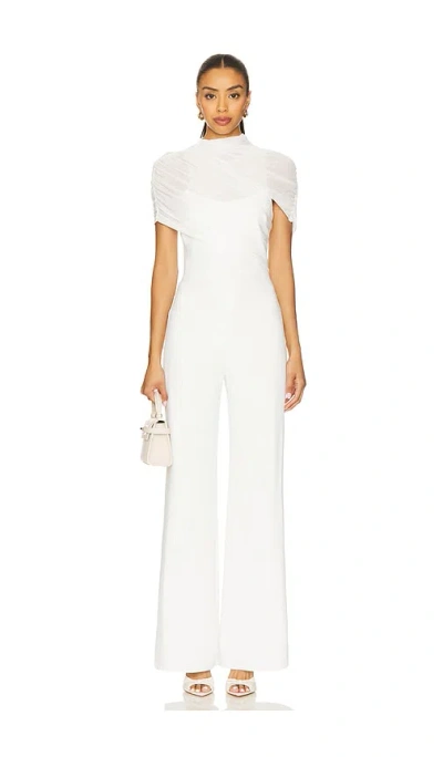 Amanda Uprichard X Revolve Evianna Jumpsuit In White