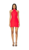 Amanda Uprichard X Revolve Galilea Mini Dress In Red