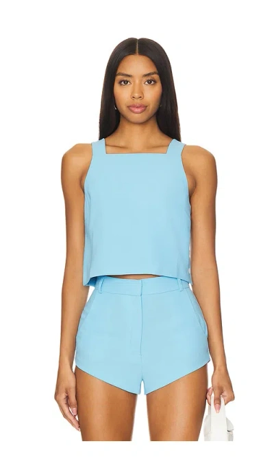 Amanda Uprichard X Revolve Harley Top In Pacific