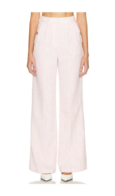 Amanda Uprichard X Revolve Jane Pants In 混淡粉色