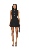 Amanda Uprichard X Revolve Justine Dress In Black & Black