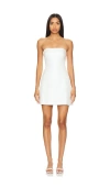 Amanda Uprichard X Revolve Getty Romper In 白色