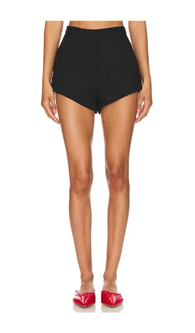 Amanda Uprichard X Revolve Kelso Shorts In Black