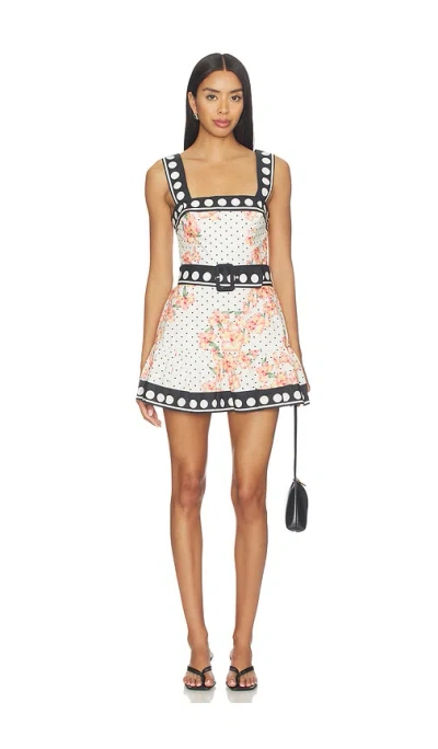 Amanda Uprichard X Revolve Lena Skort Romper In White