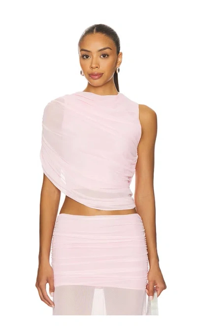 Amanda Uprichard X Revolve Leo Top In Pink