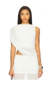 Amanda Uprichard X Revolve Leo Top In White