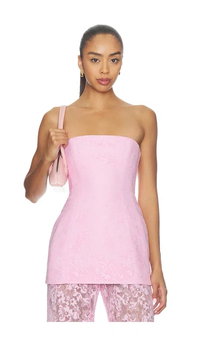 Amanda Uprichard X Revolve Linda Tunic In Pink