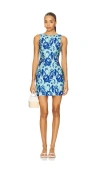 Amanda Uprichard X Revolve Marbella Mini In Blue