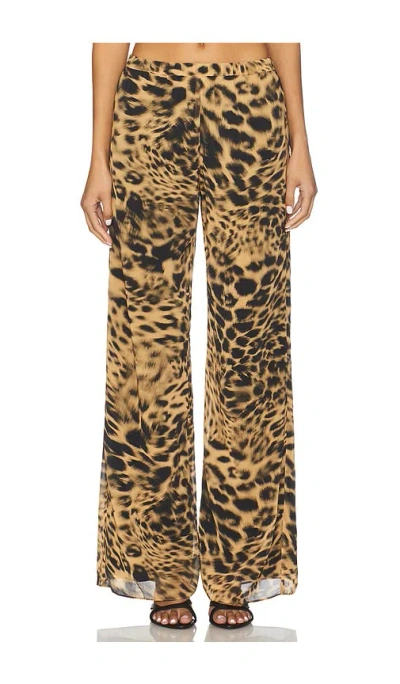 Amanda Uprichard X Revolve Mariko Pants In Brown