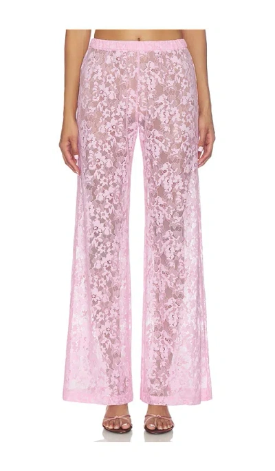 Amanda Uprichard X Revolve Mariko Pants In Pink