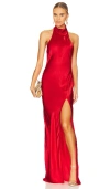 Amanda Uprichard X Revolve Samba Gown In Poppy