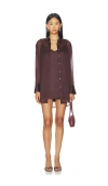 Amanda Uprichard X Revolve Maui Dress Set In Brown
