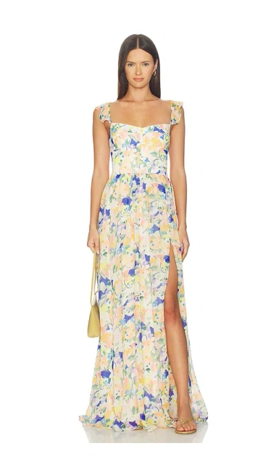 Amanda Uprichard X Revolve Maxi Dress In Multi