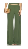 Amanda Uprichard X Revolve Saddler Pants In Green