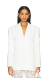 Amanda Uprichard X Revolve Samuel Blazer In White