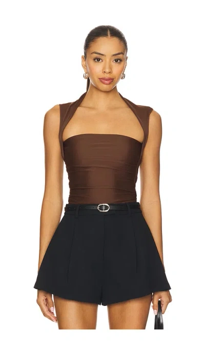 Amanda Uprichard X Revolve Short Sleeve Momo Top In Multi