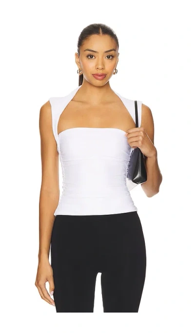 Amanda Uprichard X Revolve Short Sleeve Momo Top In Multi