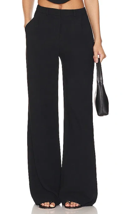 Amanda Uprichard X Revolve Slater Pants In Black