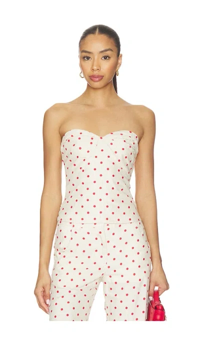 Amanda Uprichard X Revolve Soho Top In White