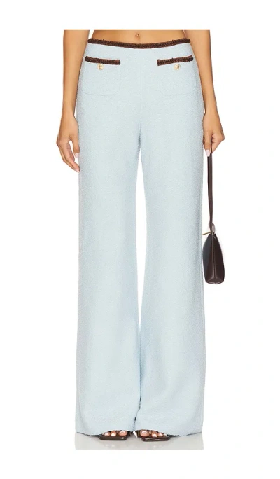 Amanda Uprichard X Revolve Windsor Pant In Blue