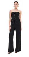Amanda Uprichard Yadira Jumpsuit Black