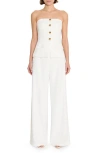 Amanda Uprichard Yadira Strapless Jumpsuit
