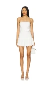 Amanda Uprichard X Revolve Getty Romper In White