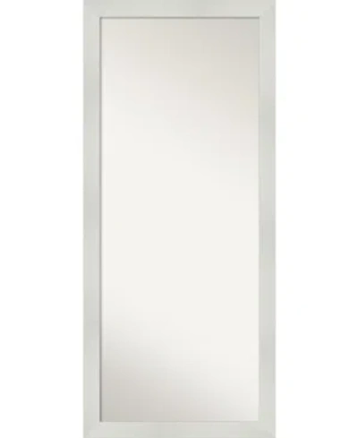 AMANTI ART MOSAIC FRAMED FLOOR/LEANER FULL LENGTH MIRROR, 28.25" X 64.25"