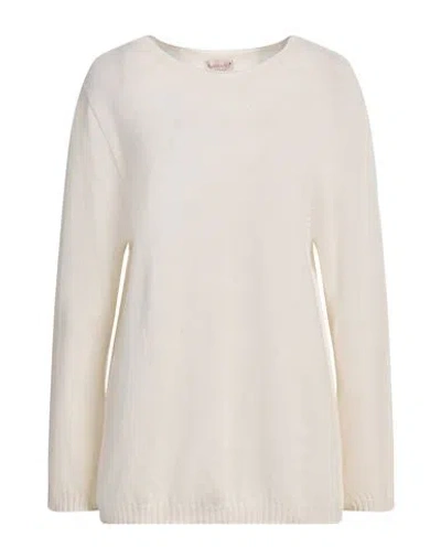 A.manto A. Mantó Woman Sweater Cream Size Xl Geelong Wool, Cashmere In White