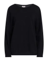 A.manto A. Mantó Woman Sweater Midnight Blue Size Xl Geelong Wool, Cashmere