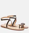 Amanu Sandalen Kigali Aus Veloursleder
