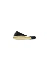 Amanu Oval Buckle Congo Belt In Black In Black