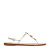 Amanu The Nairobi Sandal In White