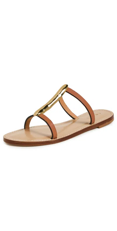 Amanu The Sahara Sandals Cognac 210 In Brown