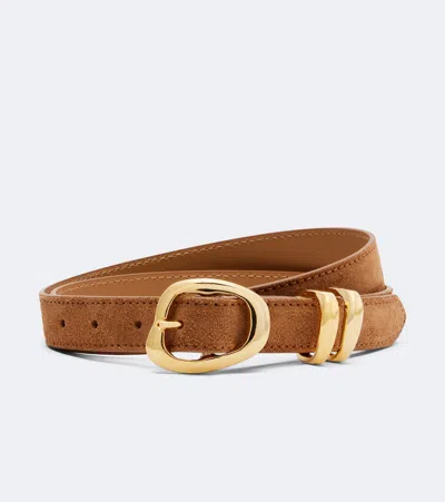 Amanu The Tugela Suede Belt In Brown