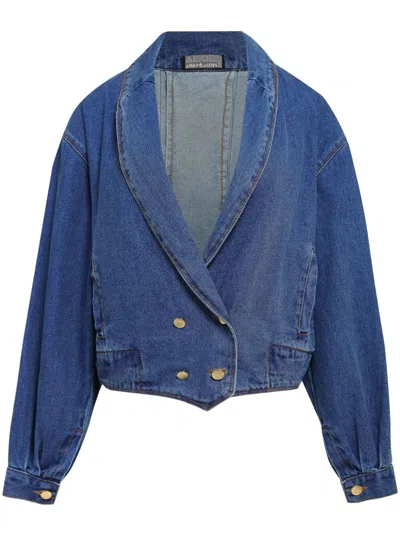 Amapô Belle Epoque Jacket In Blue