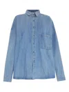 Amapô Button-down Pocket Shirt In Blue