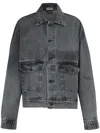 Amapô Denim Jacket In Grey